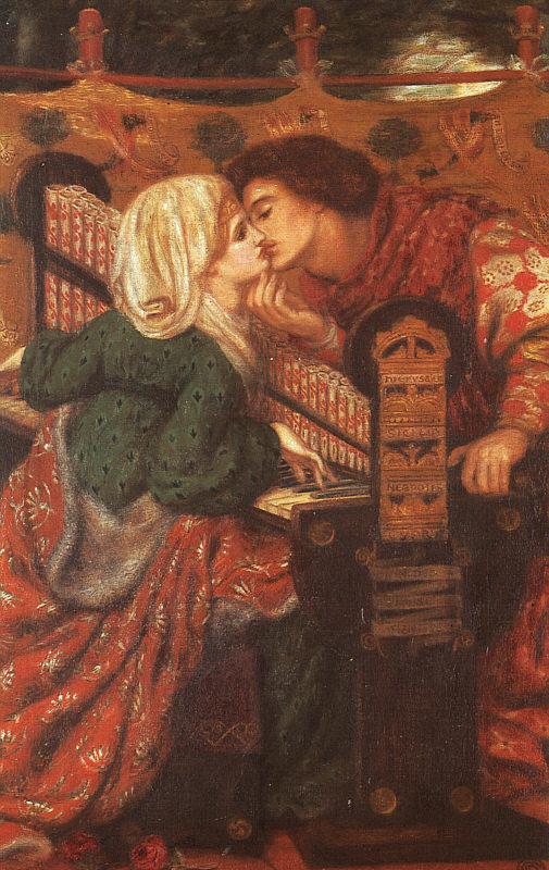Dante Gabriel Rossetti King Rene's Honeymoon oil painting image